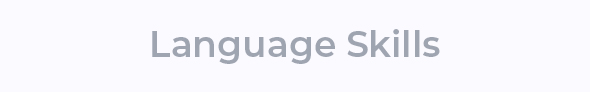 Language Skills