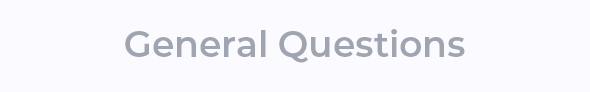 General Questions